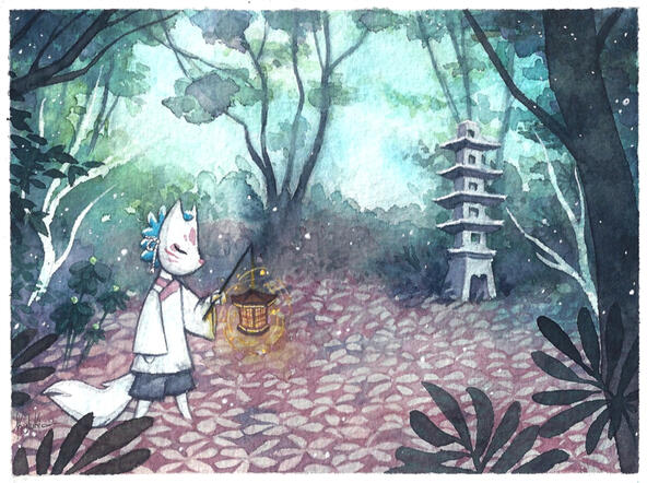 Kitsune forest